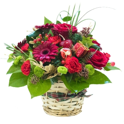 Christmas Basket Florist choice