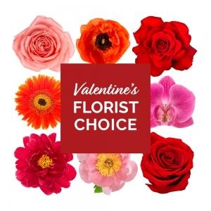 Florist choice Valentines Bouquet
