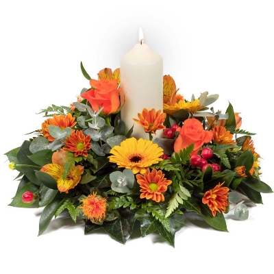 Warm Glow Table Center