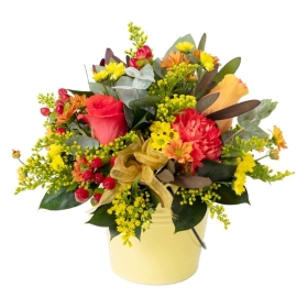 Florist choice Autumn Hat Box