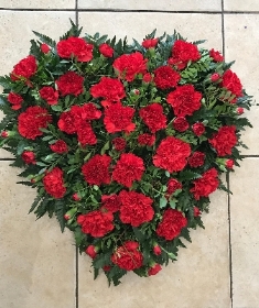 Red Carnation Heart